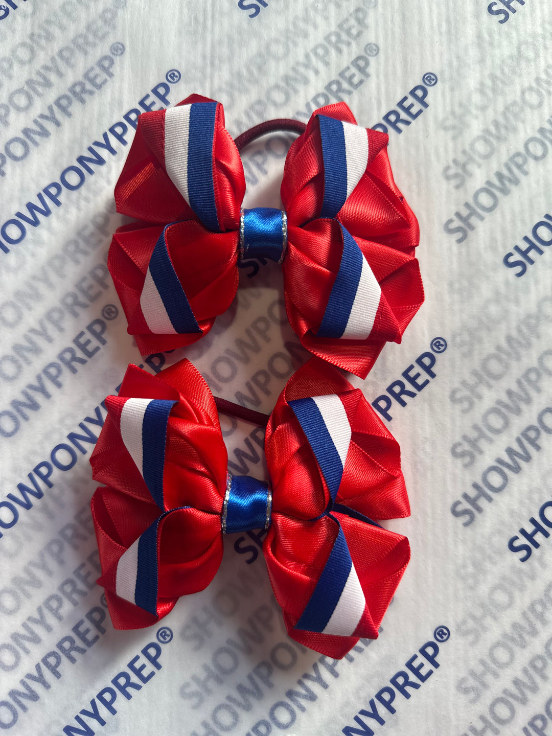 Luxury Bows: Red Frill classic bows