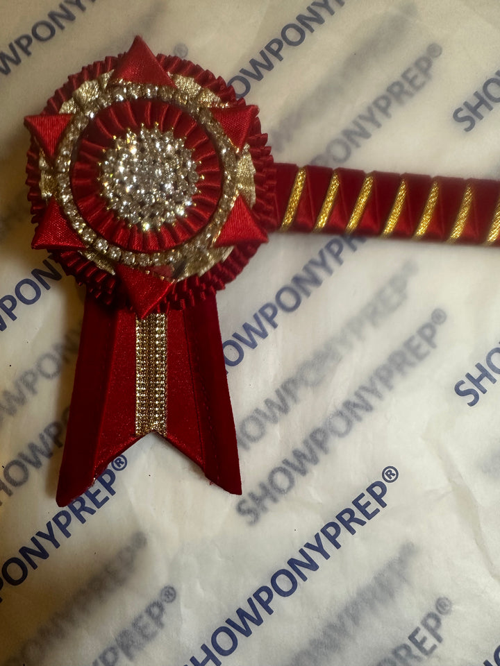 15" Red & Gold