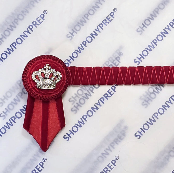 15.5" Red & Silver