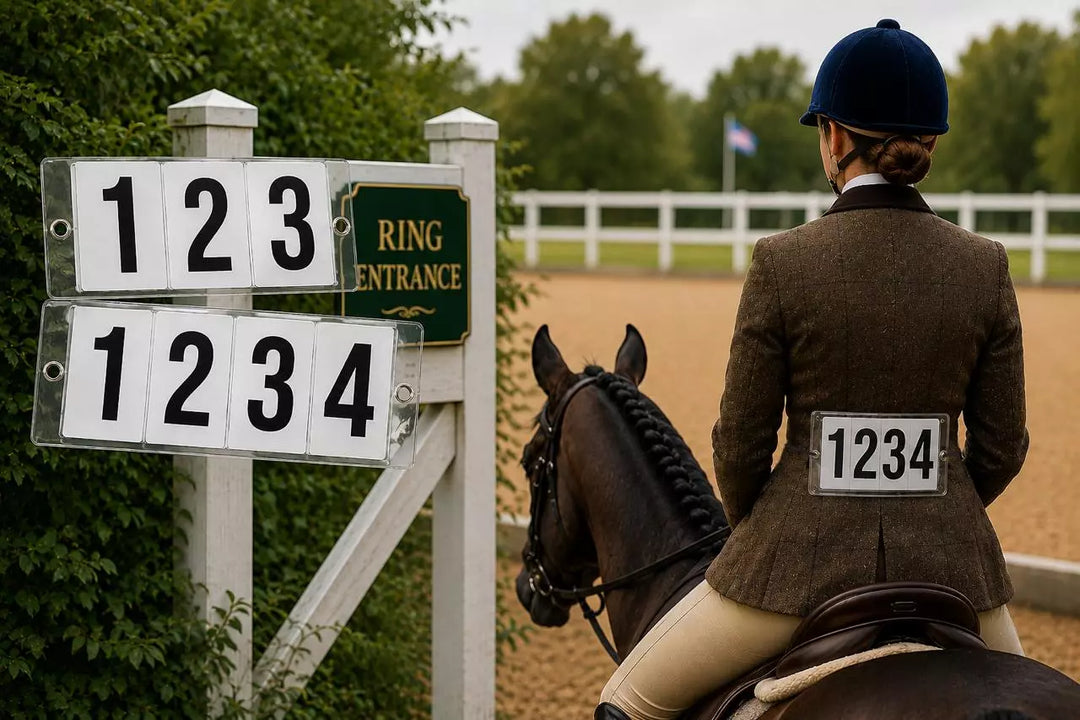 Back Numbers - Get ring ready with Entrymaster Back Numbers