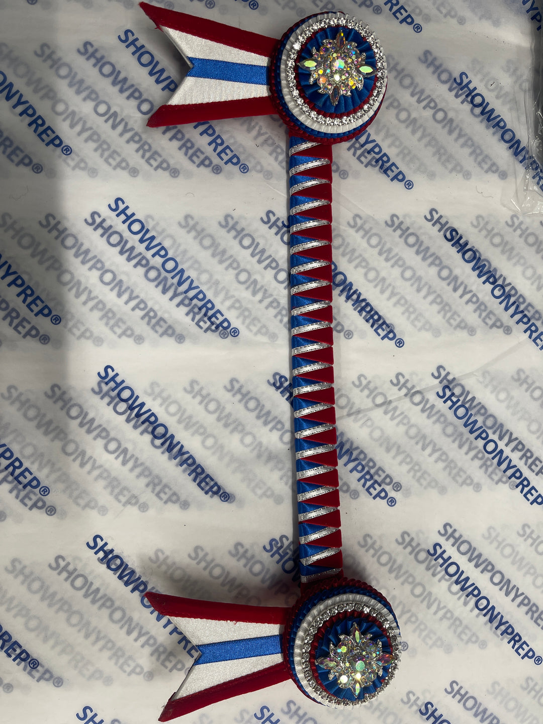 13" Red, White and Blue Browband