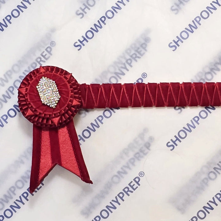 15.5" Red & Silver
