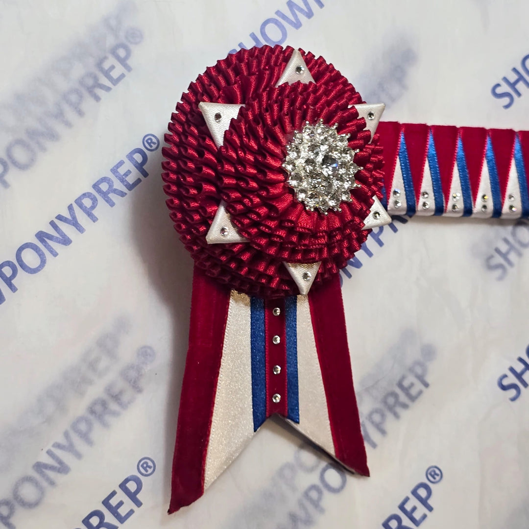 15” Red, White & Blue Browband