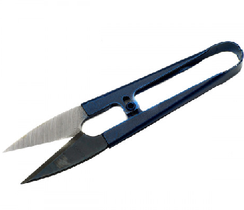Plaiting snipping scissors