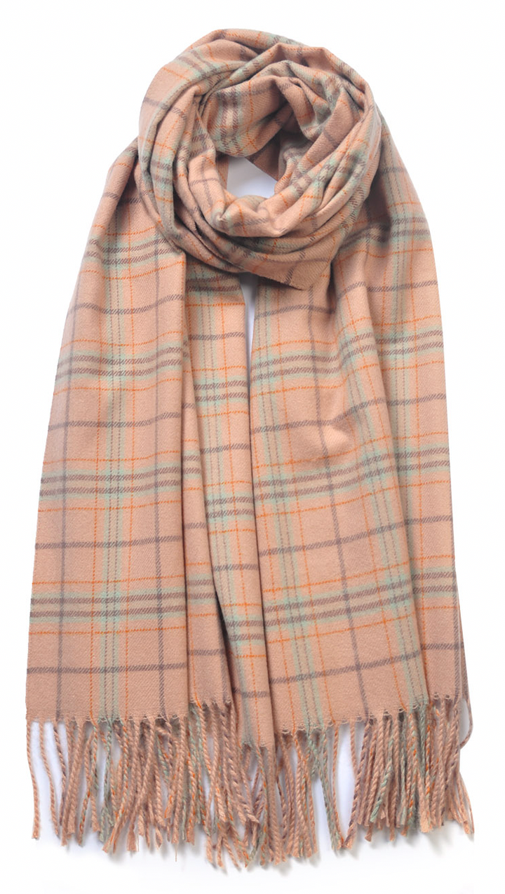 SALE - 2025 CASHMERE Blend Tweed Clean Check