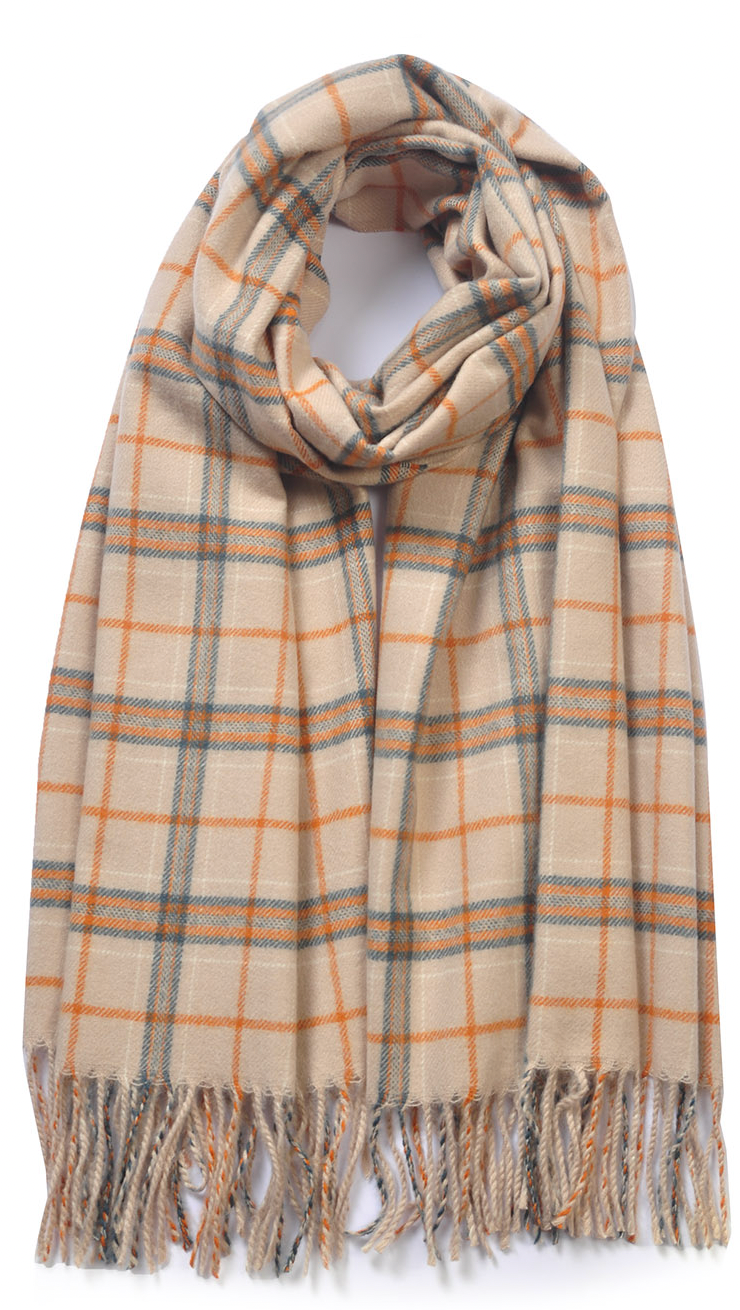 SALE - 2025 CASHMERE Blend Tweed Clean Check