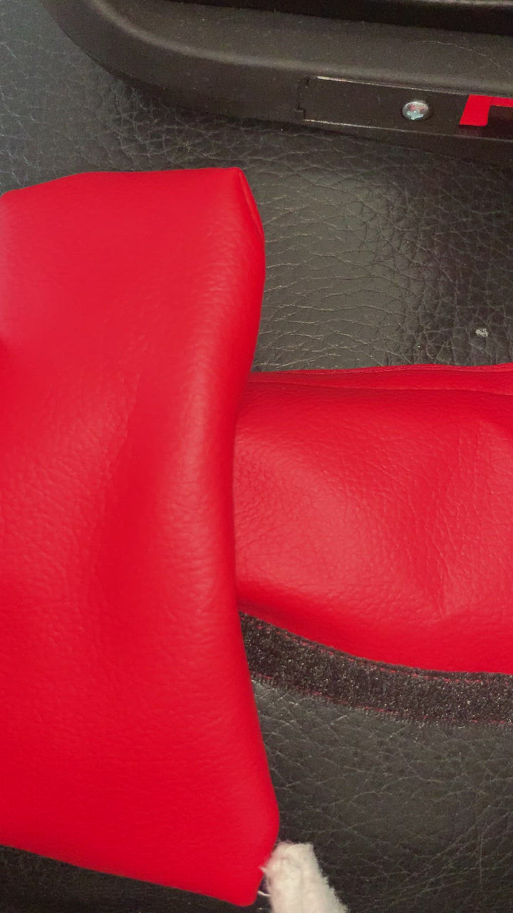 Waterproof Browband Cover - Leather Material, Fully Fleece Lined