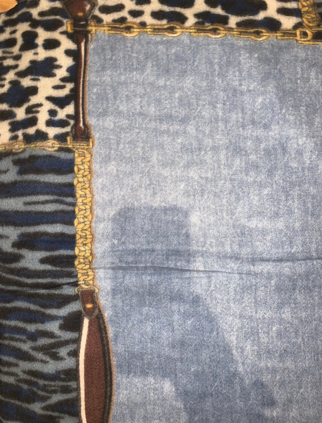 Cashmere Blend Equestrian Scarf