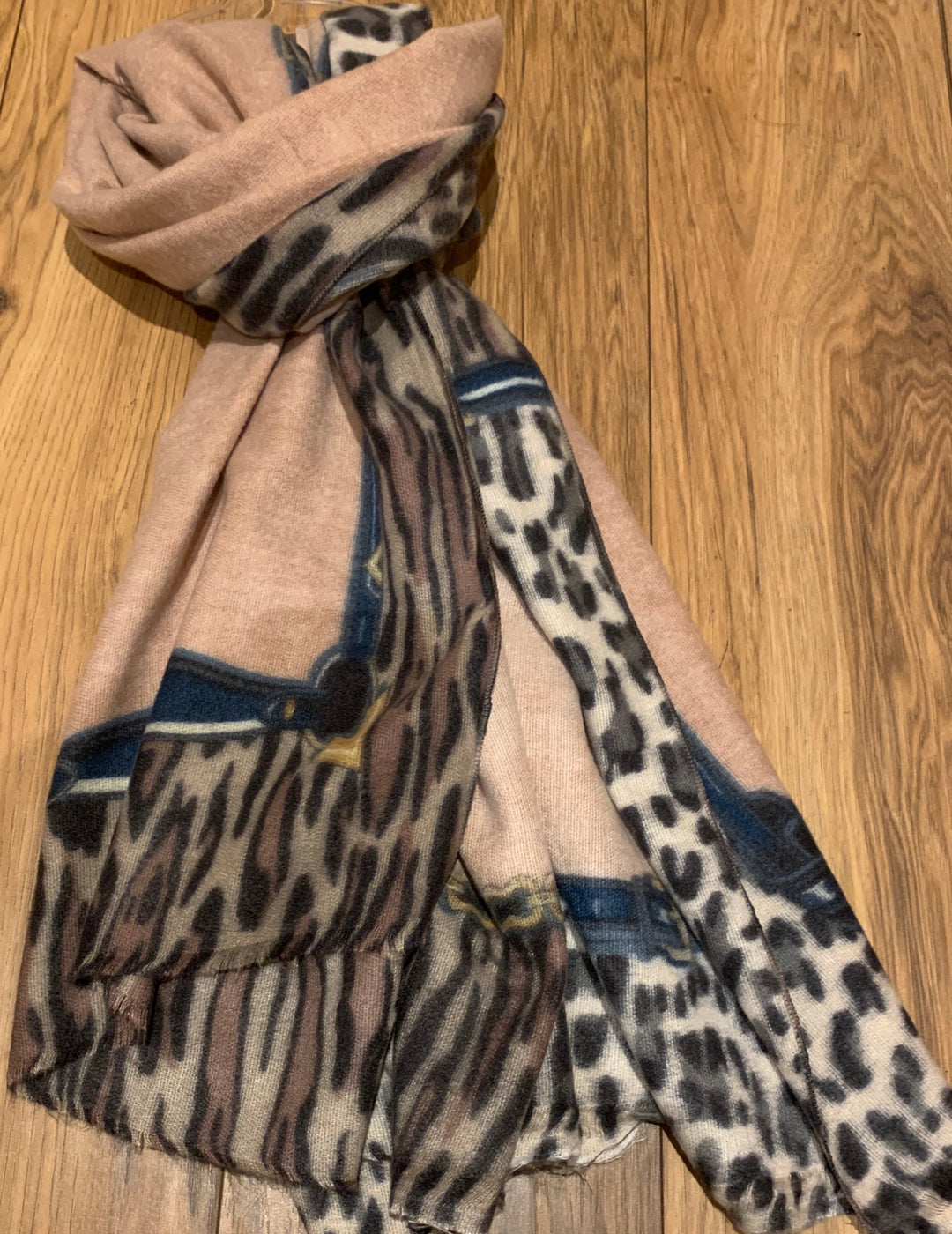 Cashmere Blend Equestrian Scarf