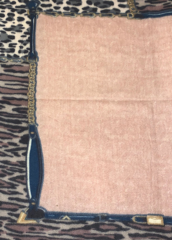 Cashmere Blend Equestrian Scarf