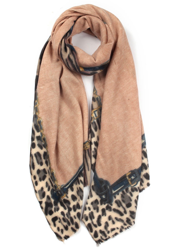 Cashmere Blend Equestrian Scarf