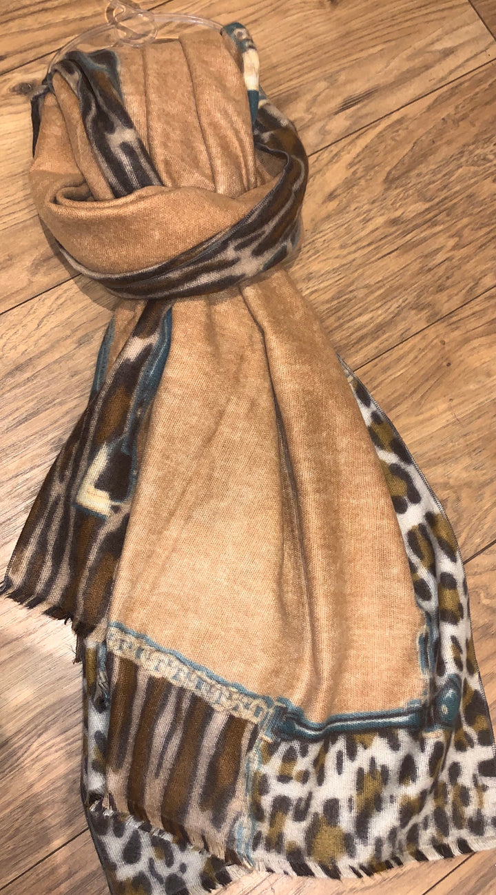 Cashmere Blend Equestrian Scarf